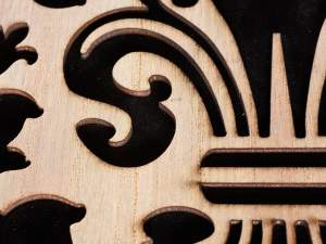 grossista scatoline legno decoro giglio