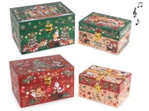 ingrosso scatola natale carillon