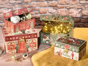 grossista baule natale vintage