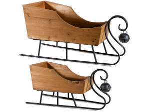 ingrosso slitta decorativa natale