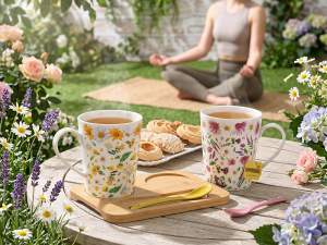 ensemble de plateaux à tasses en gros