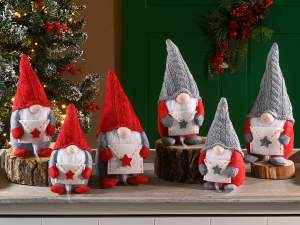 grossista decoro babbo natale set