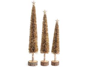 Alberi di Natale con glitter all'ingrosso