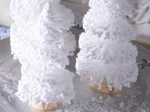 ingrosso decori alberi natale bianchi