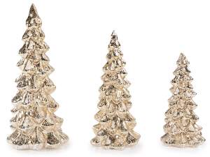 ingrosso alberi decoro oro natale luce led