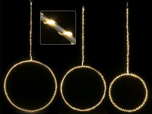 Grossista luci natale cerchio luminoso led