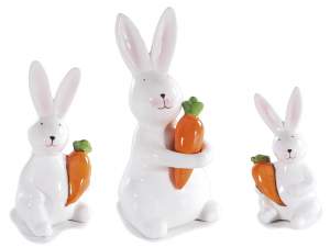 ingrosso coniglietti decorativi pasquali carota
