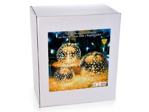 Ingrosso lampade sfere stelle luminose