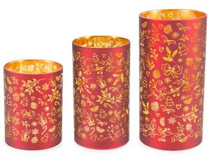 Ingrosso lampade cilindro vetro luci led