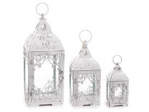 Ingrosso lanterne bianco antico
