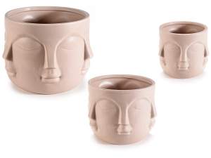 ingrosso vaso volto orientale