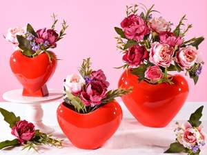 Ingrosso vaso cuore san valentino