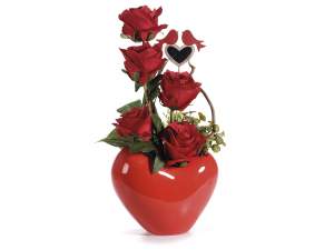 Ingrosso vaso cuore san valentino