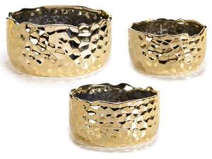 ingrosso vaso oro specchio martello