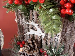 Grossista natale centro tavola porta candela