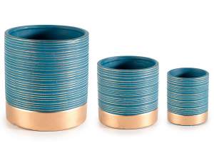 ingrosso vaso home decor zigrinato
