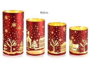 Ingrosso lampade natale rosse