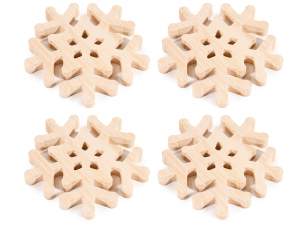 ingrosso sottobicchiere natale fiocco di neve