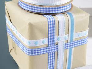 Grossiste rubans bleu ciel