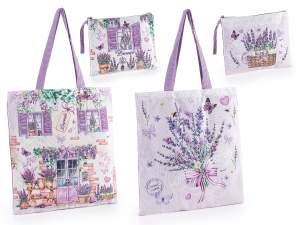 ingrosso borsa pochette lavanda