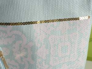 ingrosso borsa pochette astuccio rafia