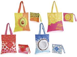 Grossista set borsa e pochette estate