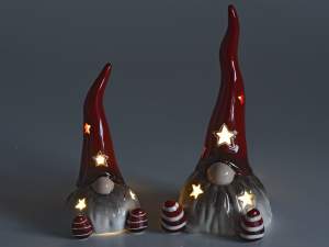 ingrosos père gnome décoration lumineuse