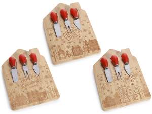 Tablas de cortar y sets de aperitivo al por mayor.