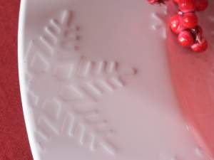Grossiste sous assiette flocons de neige