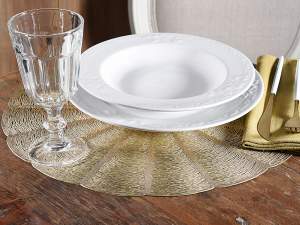 set de table de cuisine champagne doré en gros