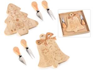 ingrosso tagliere natale set aperitivo albero