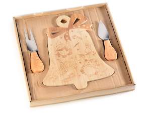 ingrosso tagliere natale set aperitivo albero