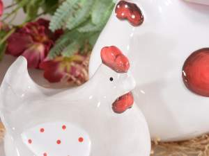Großhändler für dekorative Keramikhühner