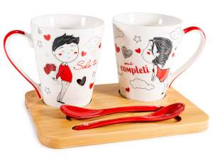 wholesale lovers mugs gift set
