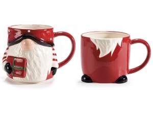 wholesale santa claus stackable mugs