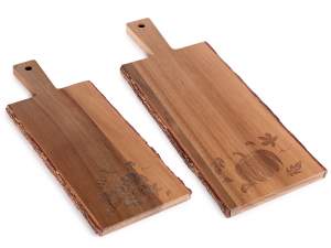 wholesale acacia wood cutting board autumn
