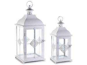 Wholesaler of antique white metal lanterns