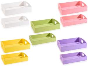 wholesale tray handle heart colored