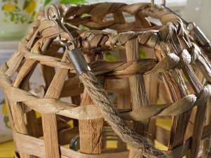 Natural fiber lanterns wholesaler