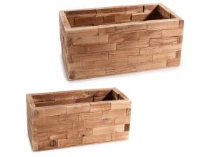 wholesale wooden box basket