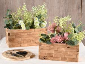 wholesale wooden box basket