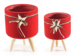 wholesale Christmas jars tripod star decoration