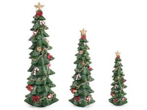 wholesale resin christmas tree decoration