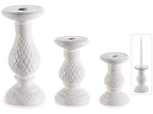 wholesale white candle holder