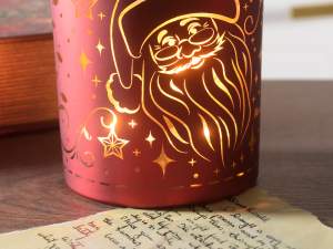 wholesale glass candle holder christmas