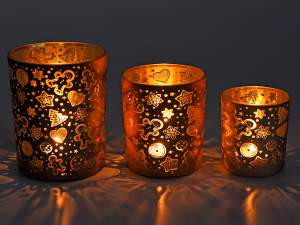 Wholesale gingerbread candle holders