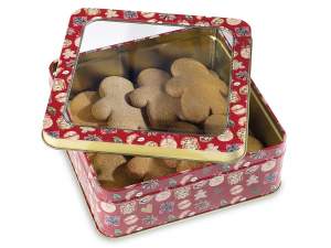 Wholesale metal food boxes Christmas