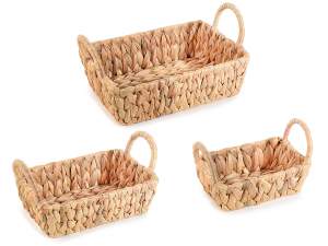 woven hyacinth baskets wholesale