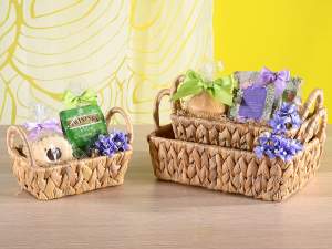 woven hyacinth baskets wholesale