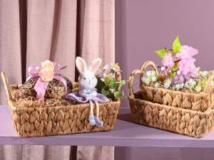 woven hyacinth baskets wholesale